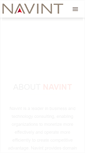Mobile Screenshot of navint.com