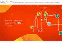 Tablet Screenshot of navint.com